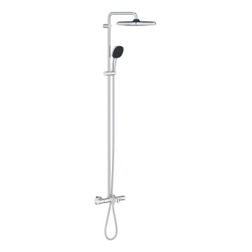 GROHE 26984001 - Sistema doccia VITALIO COMFORT 390 mm, finitura cromo lucido
