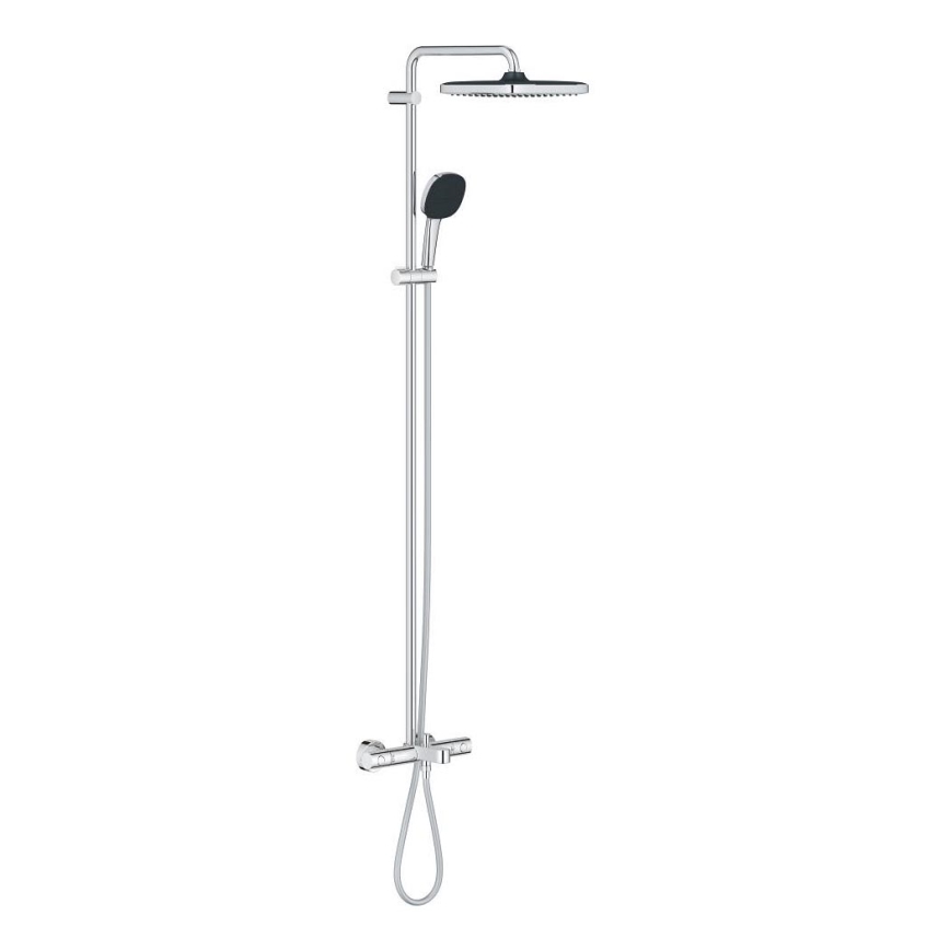 GROHE 26984001 - Sistema doccia VITALIO COMFORT 390 mm, finitura cromo lucido