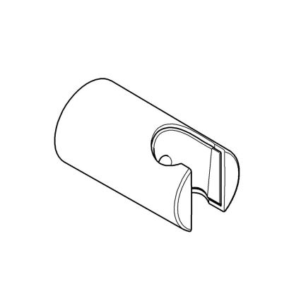 GROHE 27056000 - Supporto doccia a parete RAINSHOWER, cromato lucido