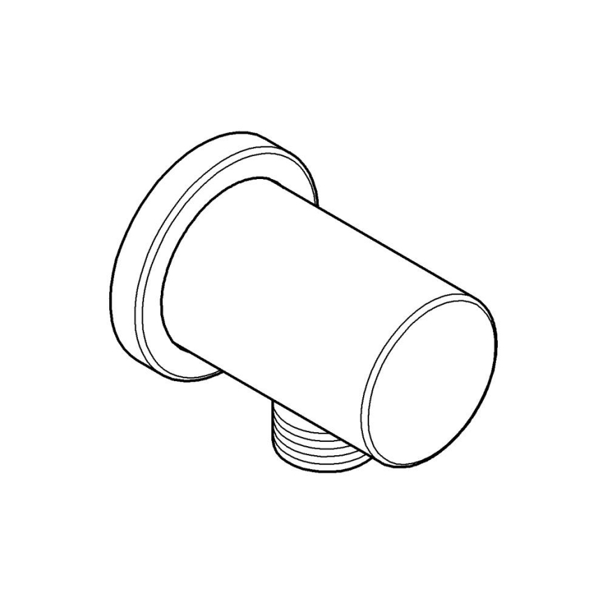 GROHE 27057000 - Gomito a parete RAINSHOWER DN 15 cromo lucido