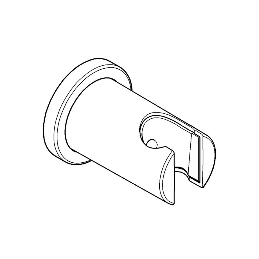 GROHE 27074DC0 - Supporto da parete per doccia RAINSHOWER in acciaio inox