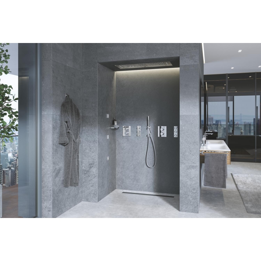 GROHE 27618000 - Copertura termostatica GROHTHERM F cromo lucido