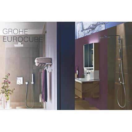 GROHE 27703000 - Set doccia VITALIO START 100, 1 getto, 1250 mm, cromo lucido