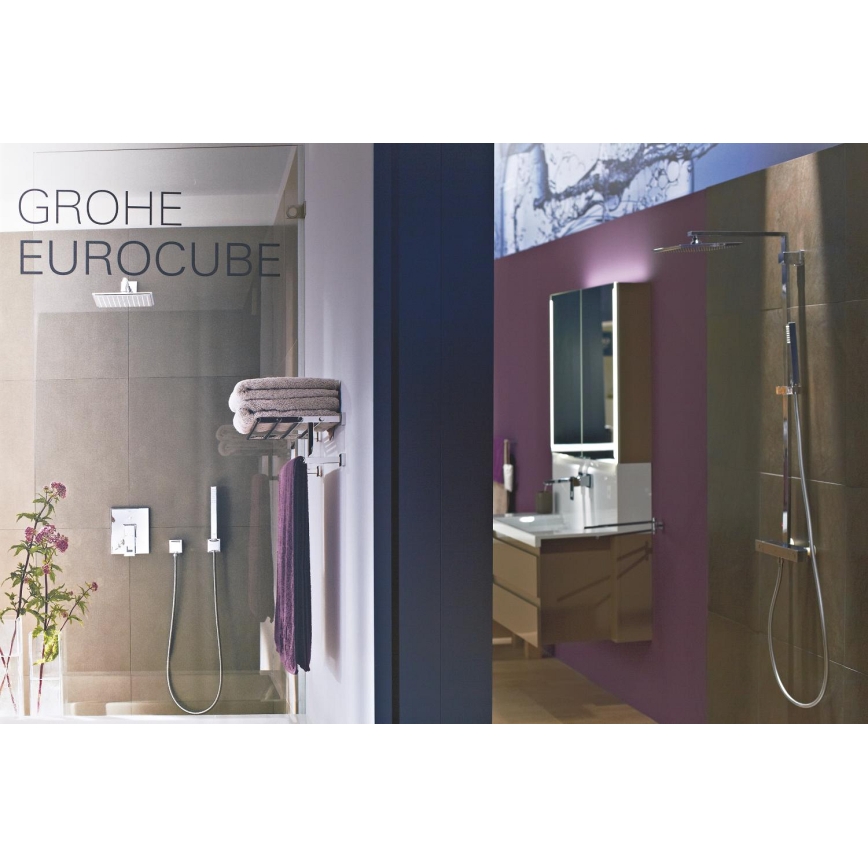GROHE 27703000 - Set doccia VITALIO START 100, 1 getto, 1250 mm, cromo lucido