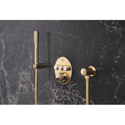 GROHE 28388GL0 - Flessibile doccia SILVERFLEX 1750 mm dorato