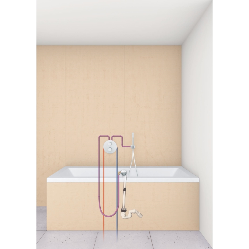 GROHE 28990000 -Set di riempimento, scarico e troppopieno per vasca TALENTOFILL cromato