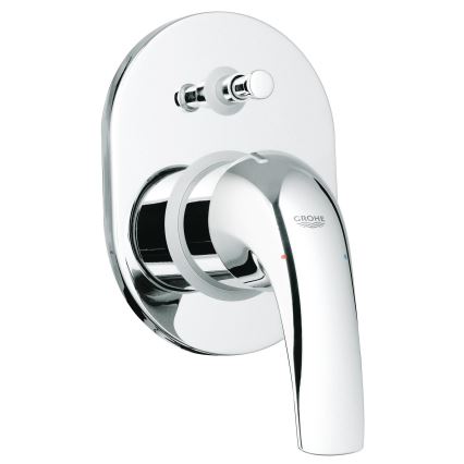 GROHE 29043000 - Miscelatore per vasca EUROCUBE, cromato lucido