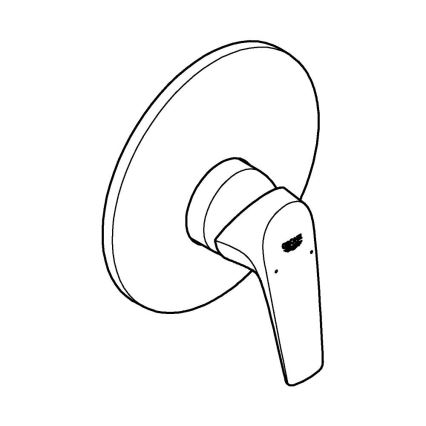 GROHE 29116000 - Miscelatore doccia START FLOW cromo lucido