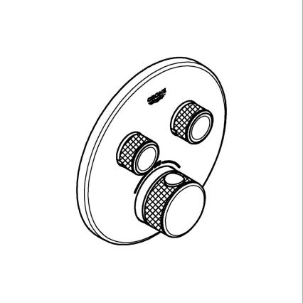 GROHE 29119AL0 - Termostato GROHTHERM SMARTCONTROL grafite