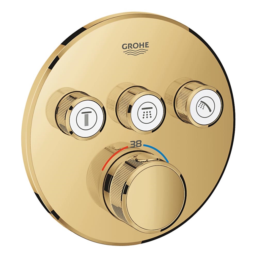 GROHE 29121GL0 - Termostato GROHTHERM SMARTCONTROL, finitura oro