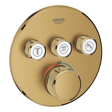 GROHE 29121GN0 - Miscelatore termostatico per doccia da incasso GROHTHERM SMARTCONTROL, finitura oro