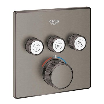 GROHE 29126AL0 - Termostato GROHTHERM SMARTCONTROL 158 × 158 mm grafite