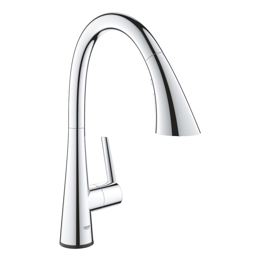 GROHE 30219002 - Miscelatore elettronico per lavello ZEDRA TOUCH, cromo lucido