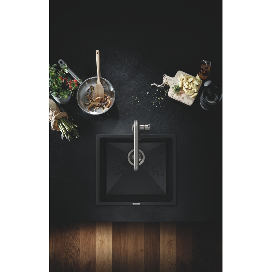 GROHE 30269DC0 - Miscelatore per lavello ESSENCE 300 mm in acciaio inox