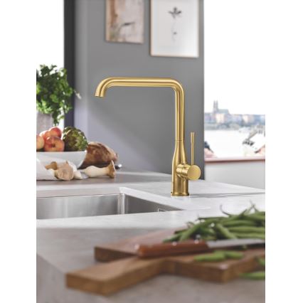 GROHE 30269GN0 - Miscelatore per lavello ESSENCE, finitura oro