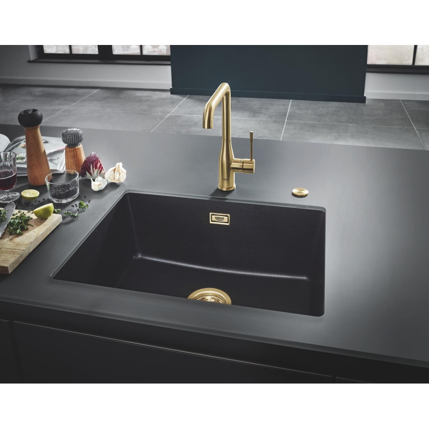GROHE 30269GN0 - Miscelatore per lavello ESSENCE, finitura oro