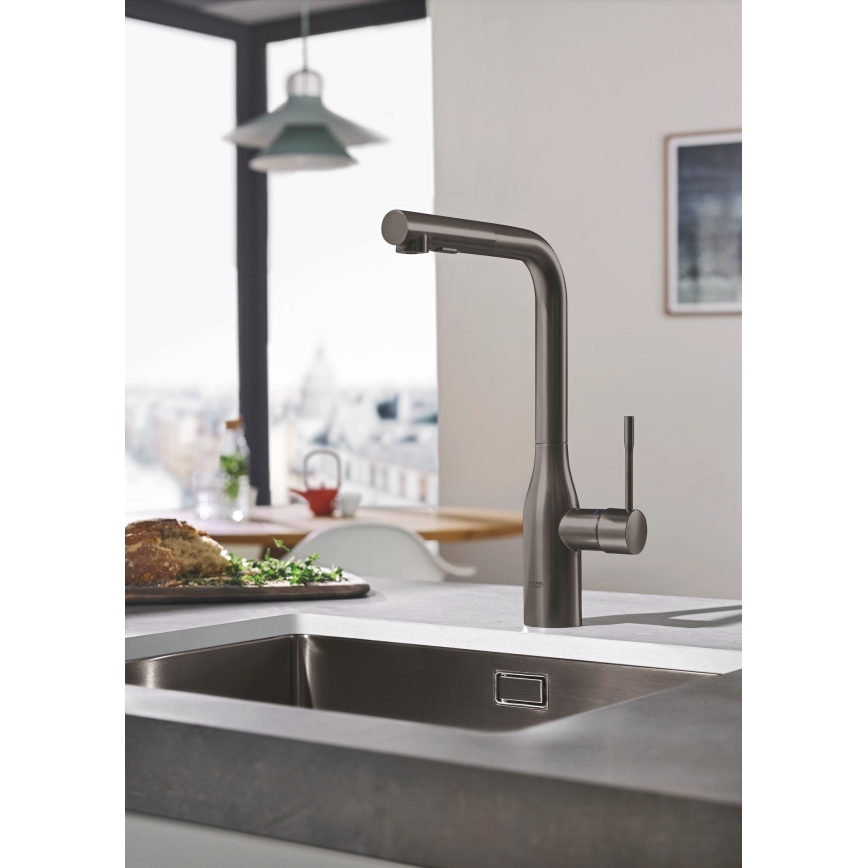 GROHE 30270AL0 - Miscelatore da cucina ESSENCE grafite