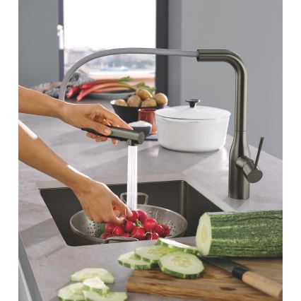GROHE 30270AL0 - Miscelatore da cucina ESSENCE grafite