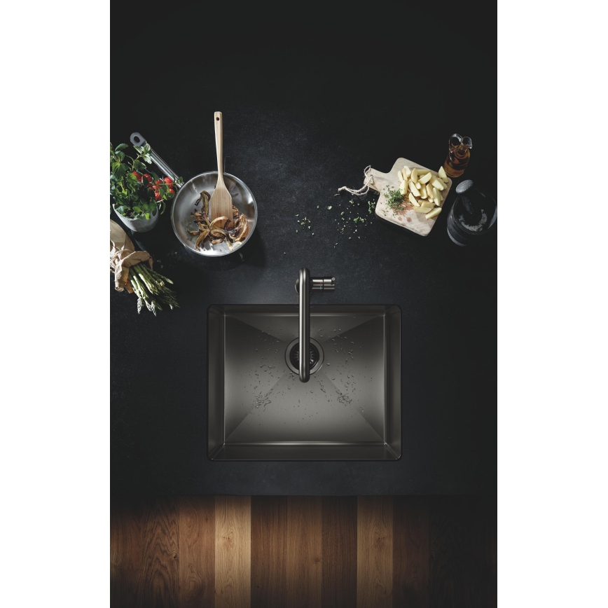 GROHE 30270AL0 - Miscelatore per lavello ESSENCE grafite