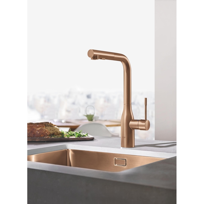 GROHE 30270DL0 - Miscelatore da cucina ESSENCE bronzo