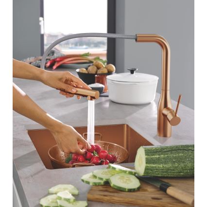 GROHE 30270DL0 - Miscelatore da cucina ESSENCE bronzo