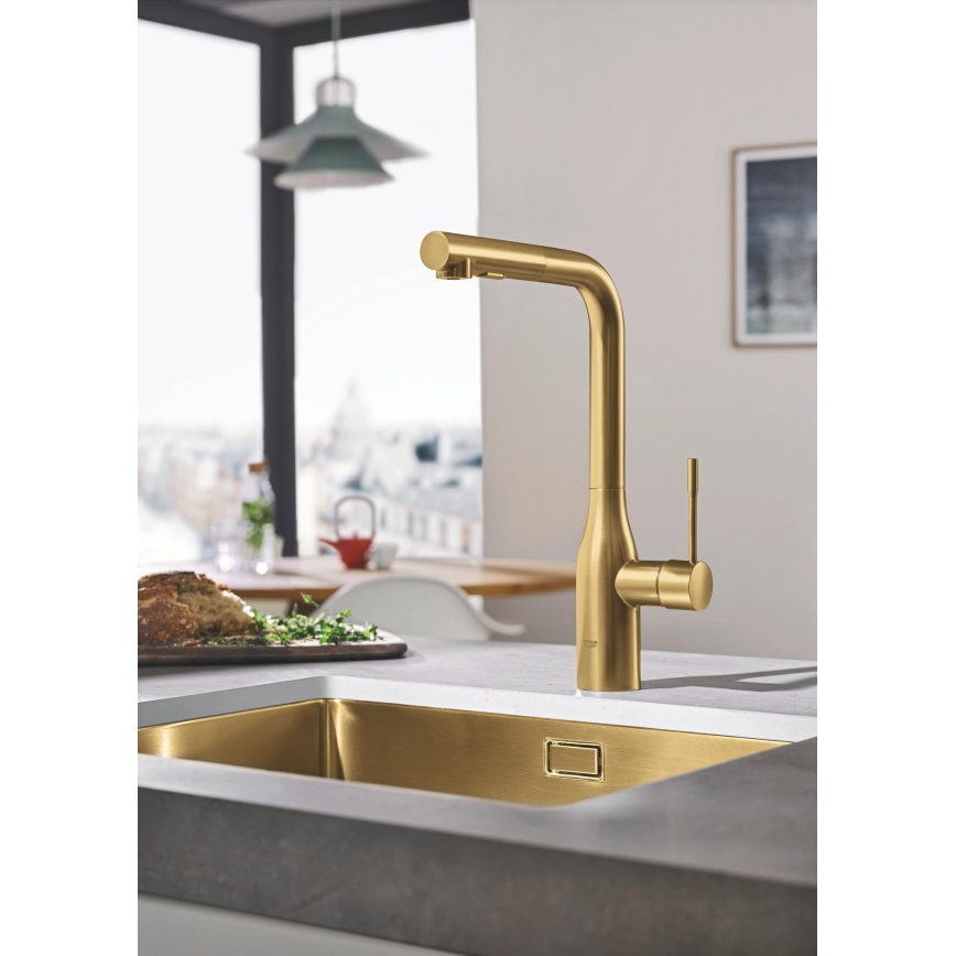 GROHE 30270GN0 - Miscelatore da cucina ESSENCE oro