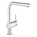 GROHE 30274000 - Miscelatore per lavello, beccuccio a L, cromo lucido