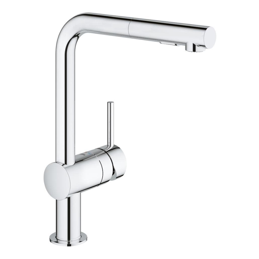 GROHE 30274000 - Miscelatore per lavello, beccuccio a L, cromo lucido