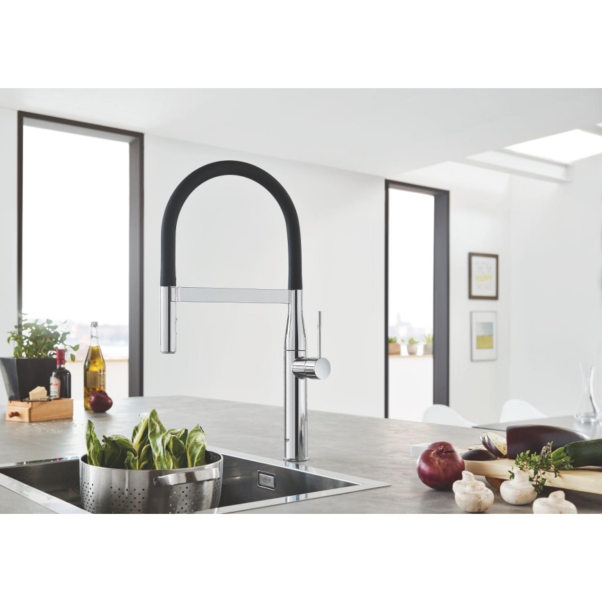 GROHE 30294000 - Miscelatore per lavello ESSENCE 530 mm cromo lucido