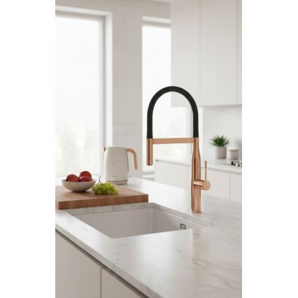 GROHE 30294DA0 - Miscelatore per lavello ESSENCE finitura rame