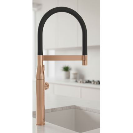 GROHE 30294DA0 - Miscelatore per lavello ESSENCE finitura rame