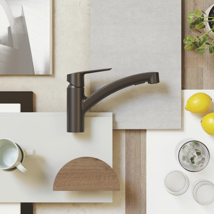 GROHE 303072431 - Miscelatore per lavello START 185 × 227 mm nero