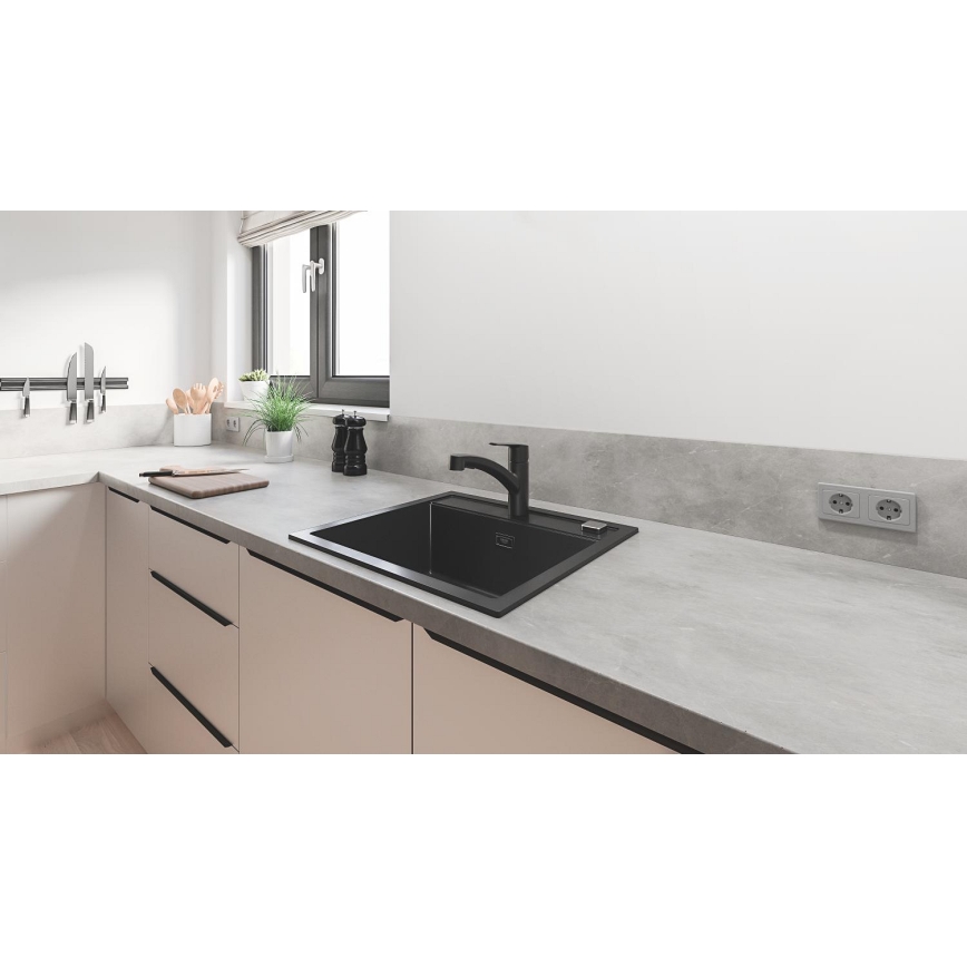 GROHE 303072431 - Miscelatore per lavello START 185 × 227 mm nero