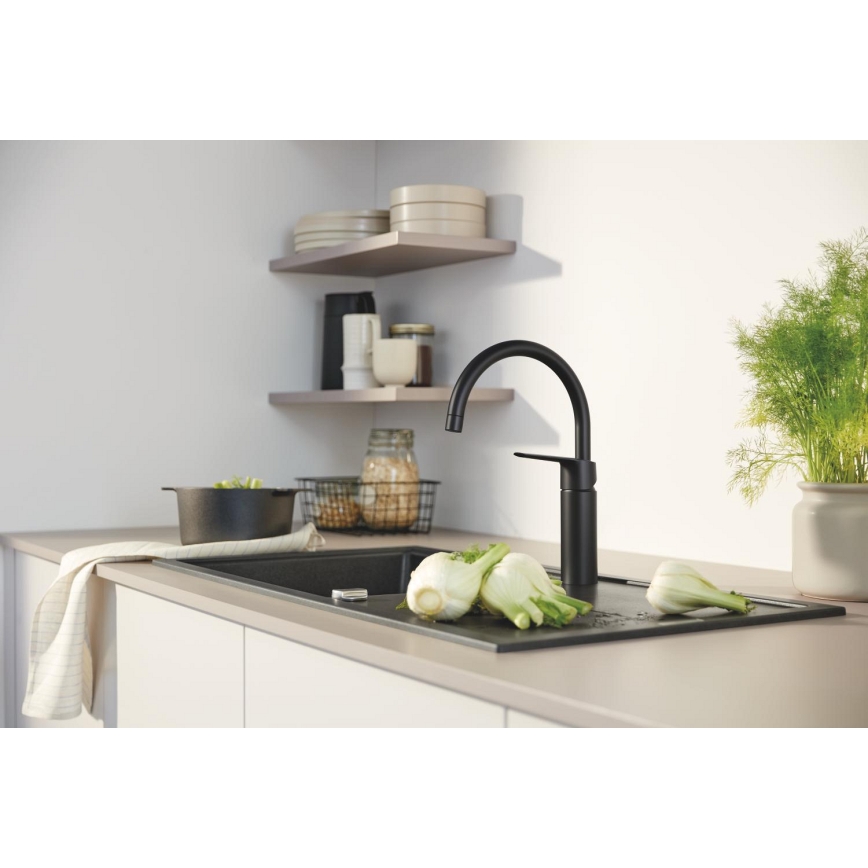 GROHE 304692430 - Miscelatore da cucina START 339 mm nero