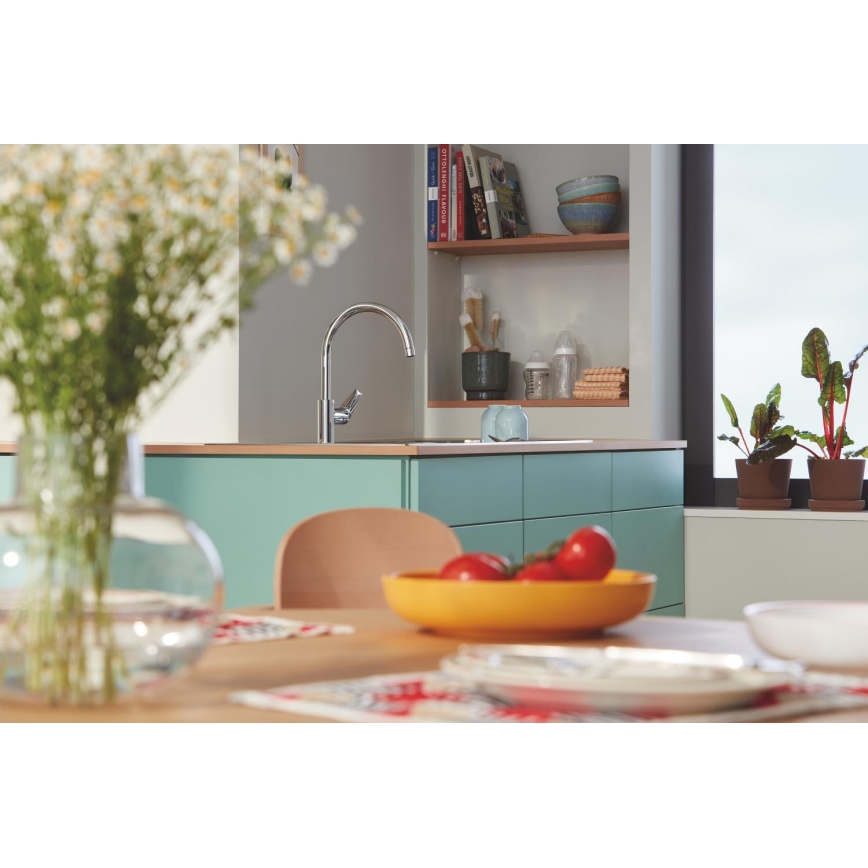 GROHE 30529001 - Miscelatore per lavello START EDGE, cromo lucido