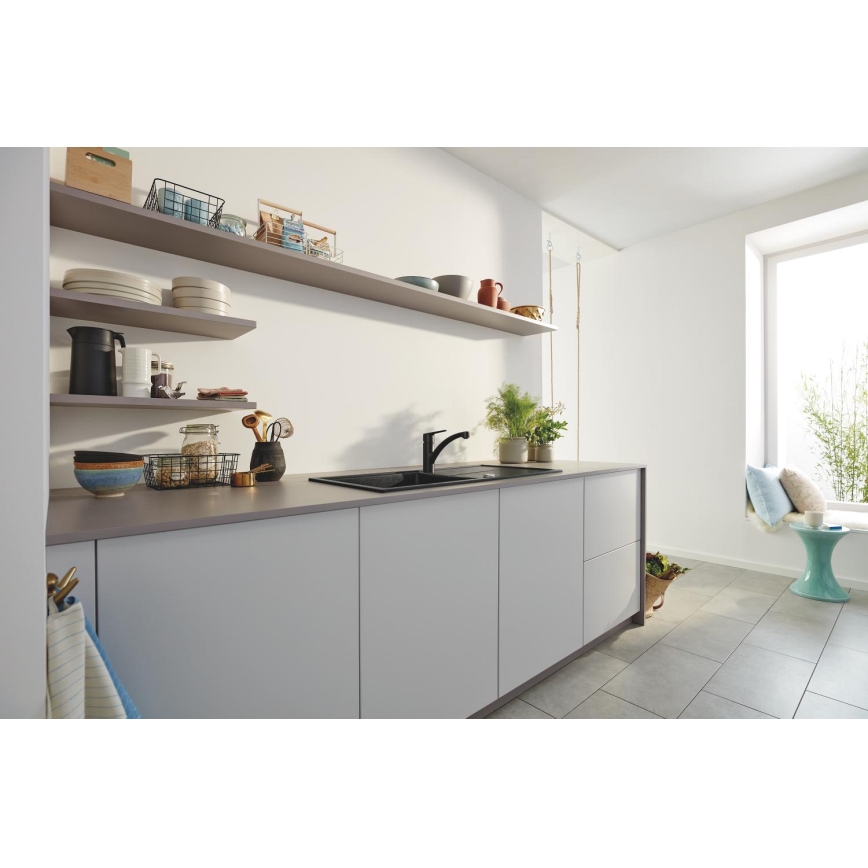 GROHE 305302432 - Miscelatore per lavello START 184 mm nero