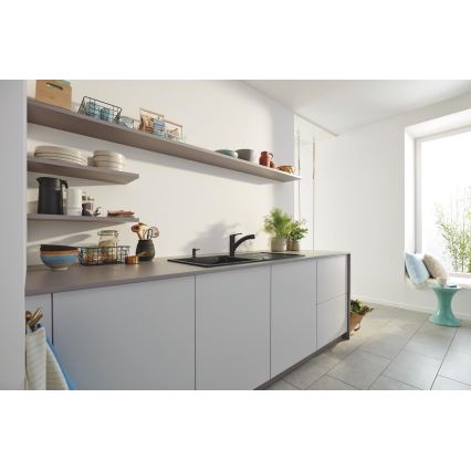 GROHE 305312431 - Miscelatore per lavello START nero