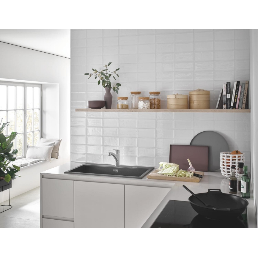 GROHE 30531DC1 - Miscelatore per lavello START in acciaio inox