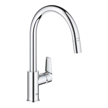 GROHE 30550000 - Rubinetto da cucina START EDGE 357 mm, cromato lucido
