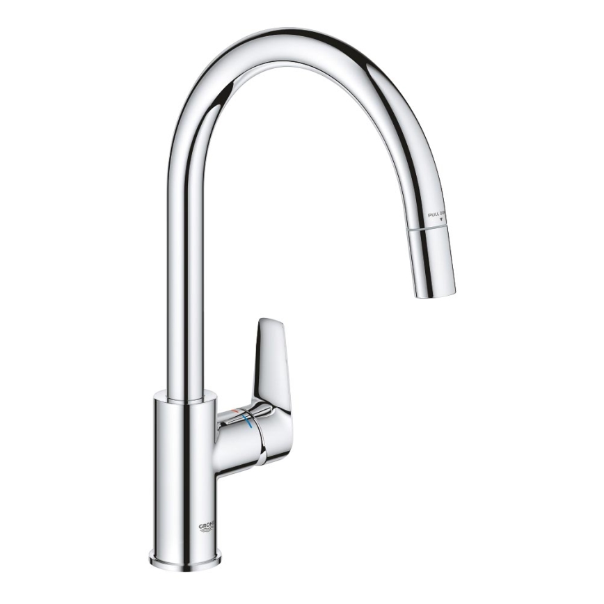 GROHE 30550000 - Rubinetto da cucina START EDGE 357 mm, cromato lucido
