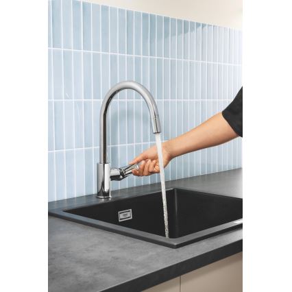 GROHE 30551000 - Miscelatore per lavello START EDGE 357 mm cromato lucido