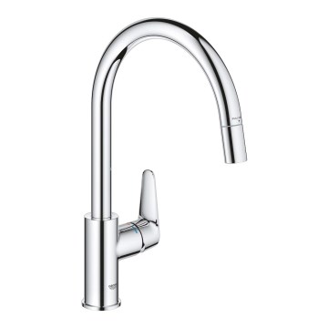 GROHE 30562000 - Miscelatore per lavello START CURVE 357 mm, cromo lucido