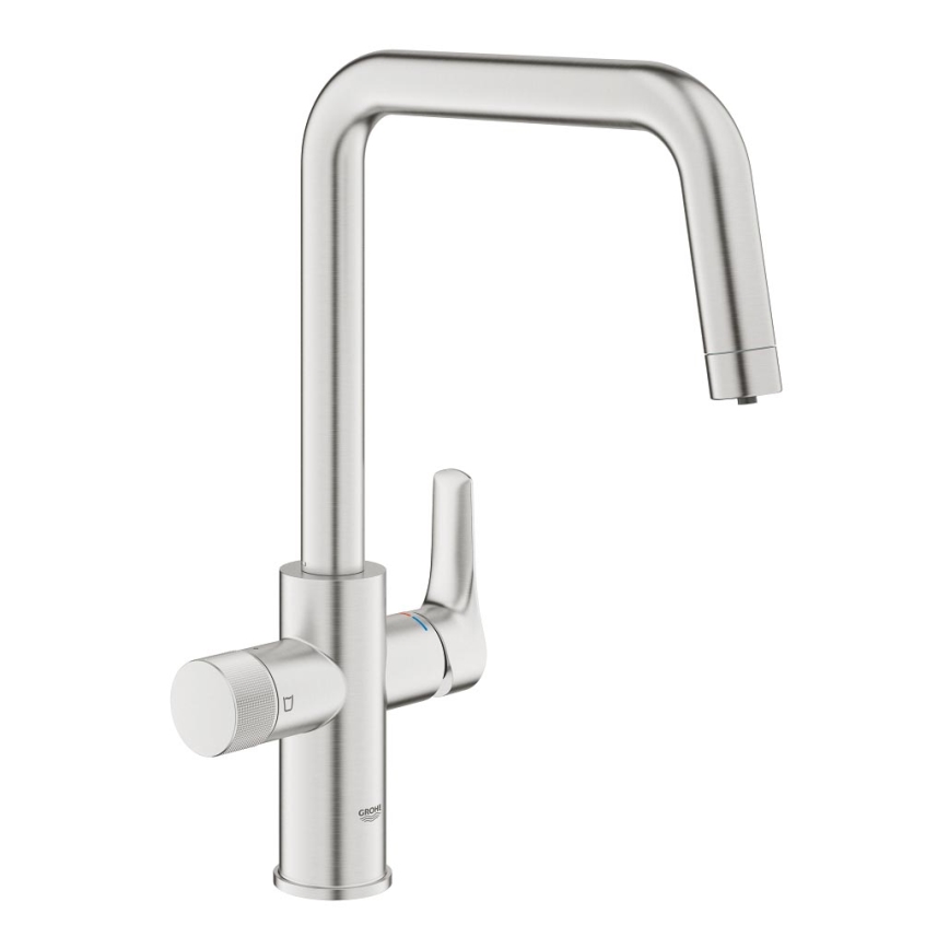 GROHE 30595DC0 - Miscelatore da cucina BLUE PURE in acciaio inox
