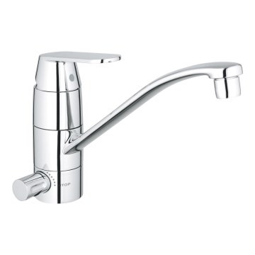 GROHE 31161000 - Miscelatore per lavello EUROSMART COSMOPOLITAN con rotazione 140°, cromo lucido