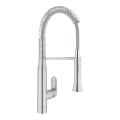 GROHE 31379DC0 - Miscelatore per lavello K7 in acciaio inox