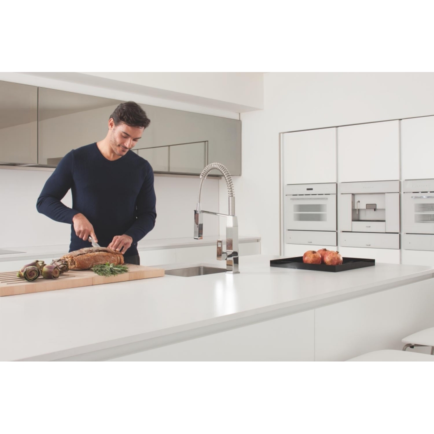 GROHE 31395000 - Miscelatore per lavello EUROCUBE 547 mm cromo lucido