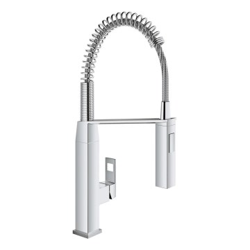 GROHE 31395000 - Miscelatore per lavello EUROCUBE 547 mm, finitura cromo lucido