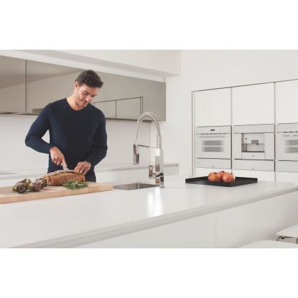 GROHE 31395000 - Miscelatore per lavello EUROCUBE 547 mm, finitura cromo lucido