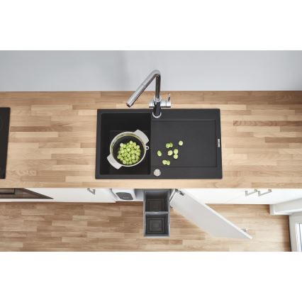 GROHE 31454001 - Miscelatore da cucina BLUE HOME con beccuccio a L, finitura cromo lucido