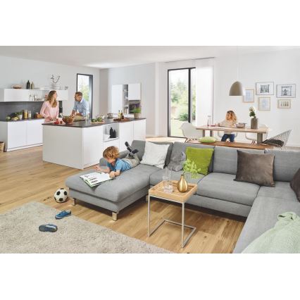 GROHE 31454001 - Miscelatore per lavello BLUE HOME con beccuccio a L, finitura cromo lucido